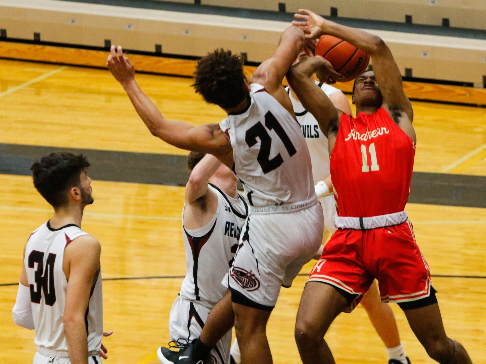 Andrean at Lowell boys basketball